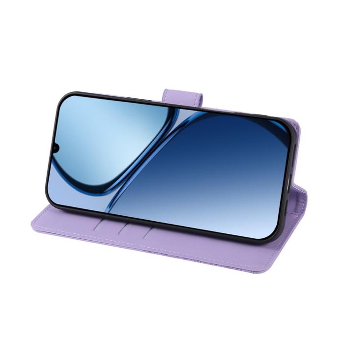 Bild 3,  Samsung Galaxy A07 Fodral Med Tryck Blommor Lila