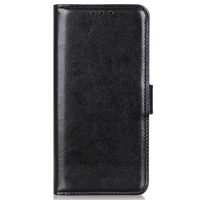 Bild 5,  Honor Magic7 Lite Fodral Crazy Horse Läder Svart