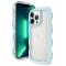  iPhone 15 Pro Max Skal Wavy Hybrid Transparent/Grön