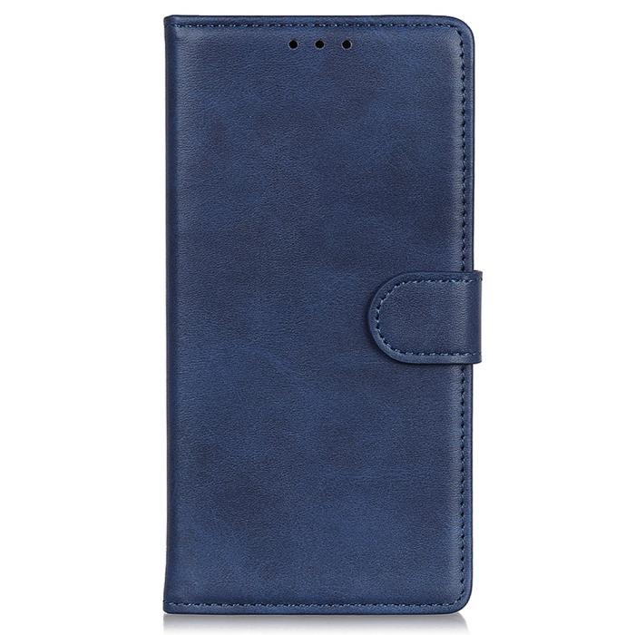 Bild 6,  Motorola Edge 50 Plånboksfodral Läder Blå