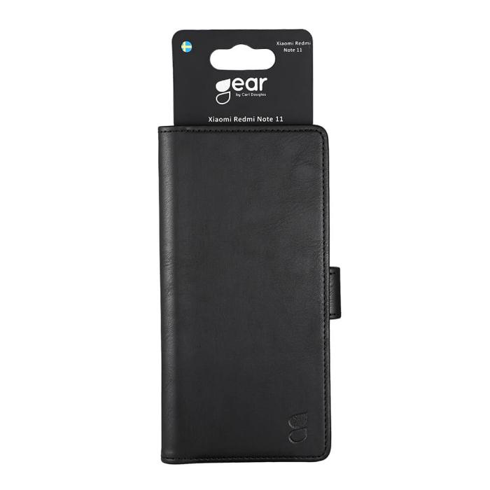Bild 2, Gear GEAR Xiaomi Redmi Note 11 Fodral Läder Svart