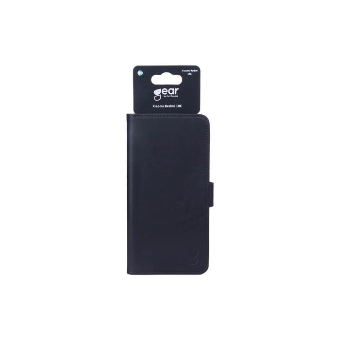 Bild 2, Gear GEAR Xiaomi Redmi 10C Fodral Läder Svart