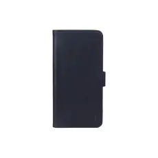 Gear GEAR Xiaomi Redmi 10C Fodral L&auml;der Svart