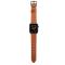  Äkta Läder Armband Apple Watch 42/41/40/38 mm - Brun