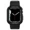 Spigen Spigen Apple Watch 44/45 mm Skal/Armband Rugged Armor 'Pro' Svart