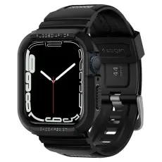 Spigen Spigen Apple Watch 44/45 mm Skal/Armband Rugged Armor 'Pro' Svart