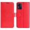  Motorola Moto E13 Fodral Crazy Horse Läder Röd
