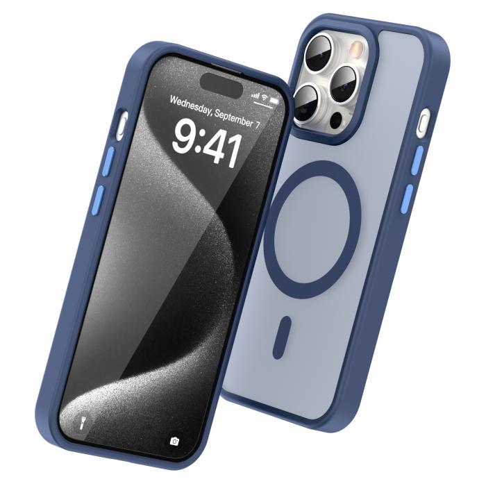 Bild 3, ColorPop ColorPop iPhone 15 Pro Skal CH MagSafe Matt Lavender Ash