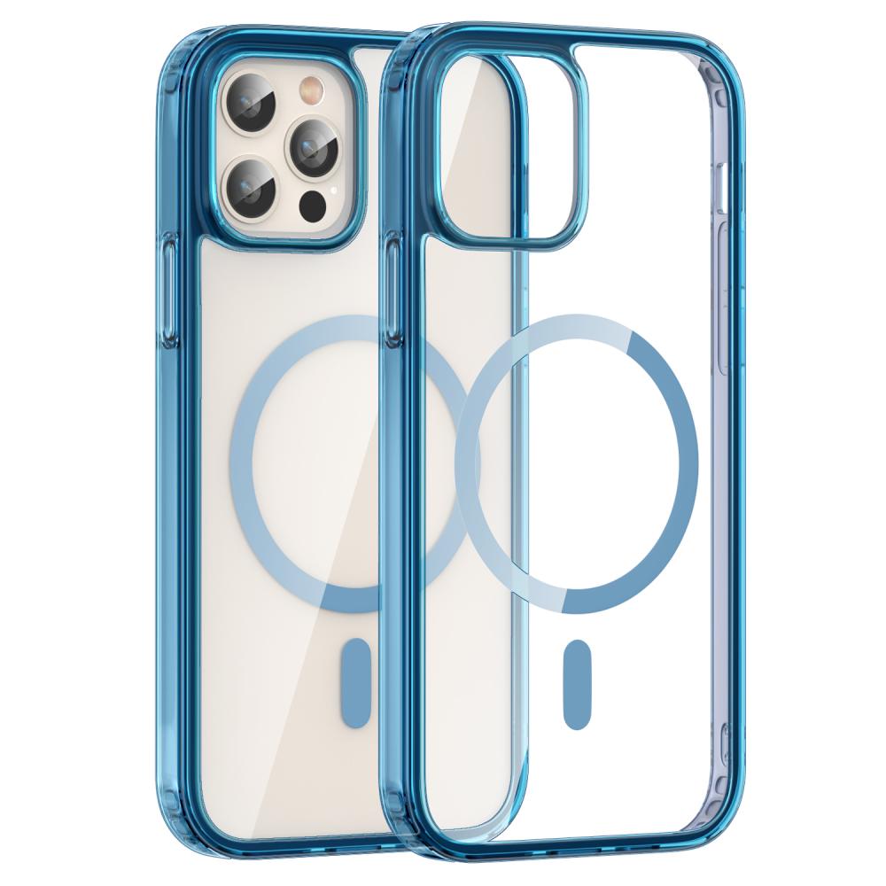 ColorPop ColorPop iPhone 12 Pro Max Skal CH MagSafe Transparent/Mörk Blå