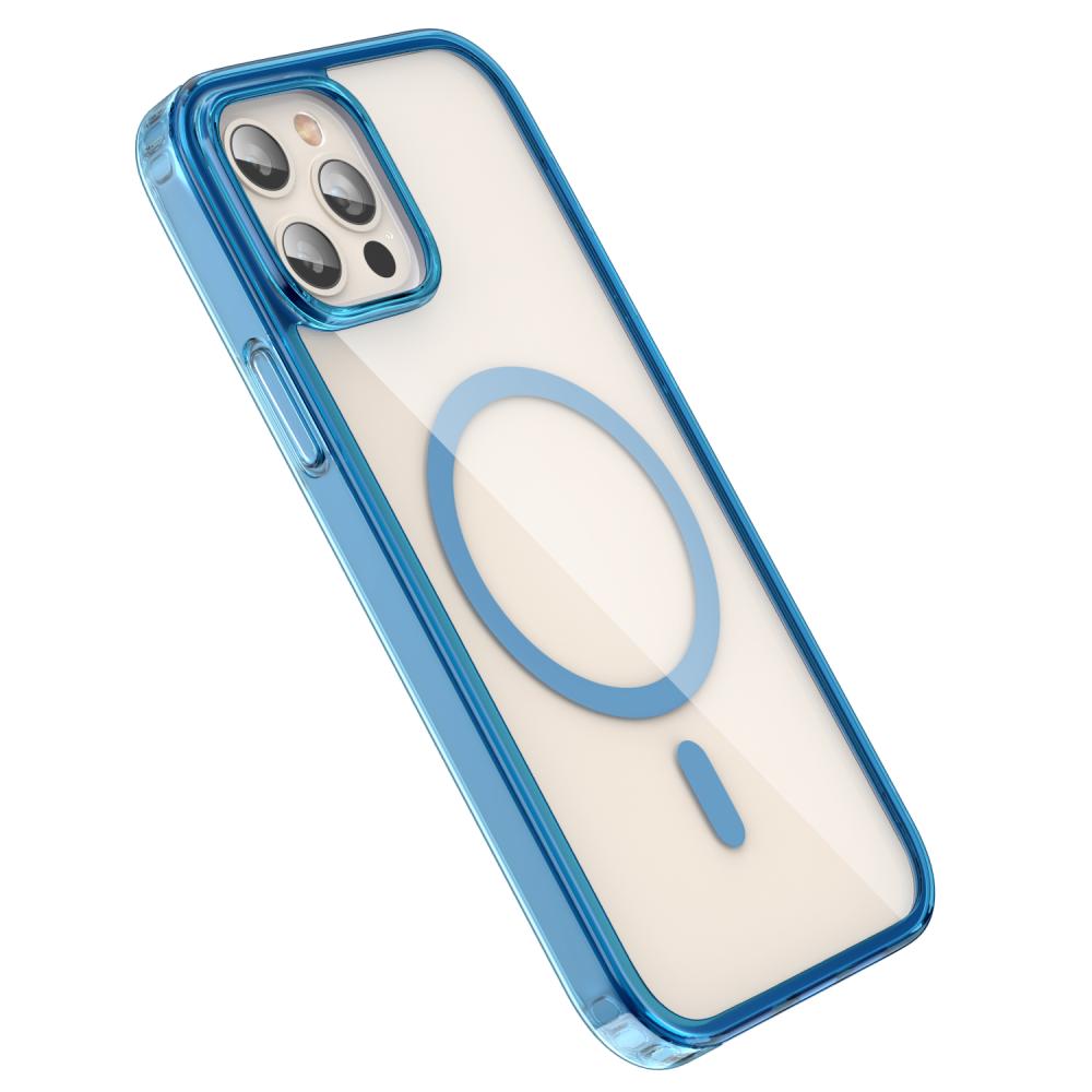 ColorPop ColorPop iPhone 12 Pro Max Skal CH MagSafe Transparent/Mörk Blå