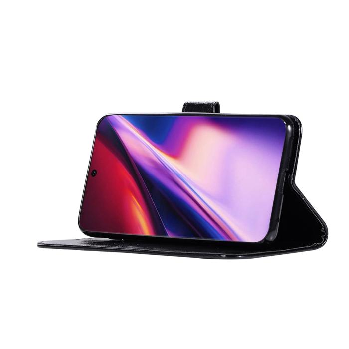 Bild 4,  Samsung Galaxy Note 10 - Plånboksfodral Premium - Svart