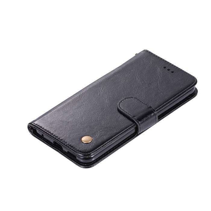 Bild 5,  Samsung Galaxy Note 10 - Plånboksfodral Premium - Svart