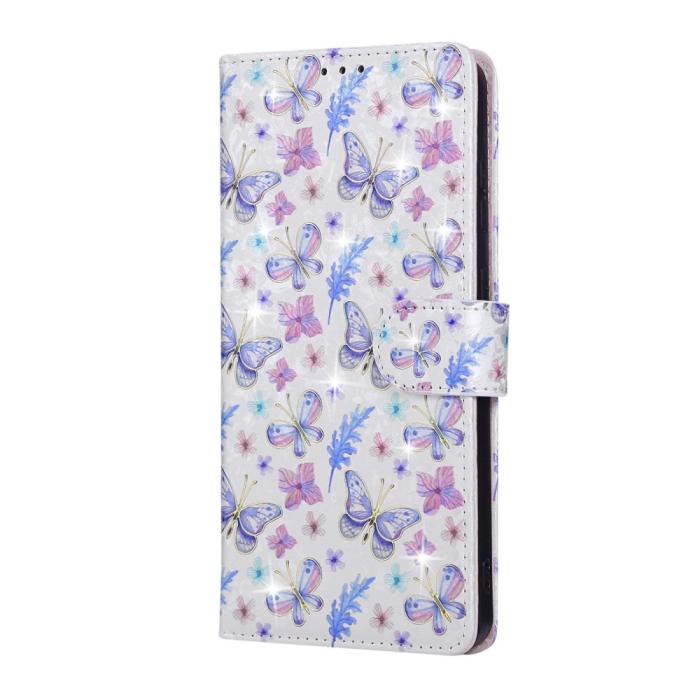 Bild 6,  Samsung Galaxy S25 Edge Fodral RFID Fjärilar / Blommor