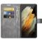  Samsung Galaxy S22 Ultra Fodral Solid Läder Grå