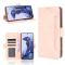  Xiaomi 11T / 11T Pro Fodral Med Avtagbart Kortfodral Ljus Rosa