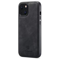 DG.MING DG.MING iPhone 15 Skal L&auml;derbelagt Svart