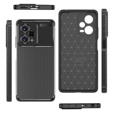  Xiaomi Redmi Note 12 Pro 5G Skal Kolfiber Textur Svart
