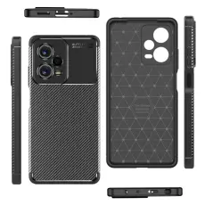  Xiaomi Redmi Note 12 Pro 5G Skal Kolfiber Textur Svart