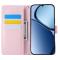  Samsung Galaxy A07 Fodral Med Tryck Blommor Roséguld