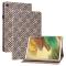  Samsung Galaxy Tab A7 Lite (2021) Fodral Vävd Textur Brun