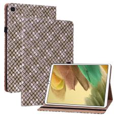  Samsung Galaxy Tab A7 Lite (2021) Fodral V&auml;vd Textur Brun