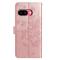  Google Pixel 10a Fodral Med Fjäril Tryck Roséguld