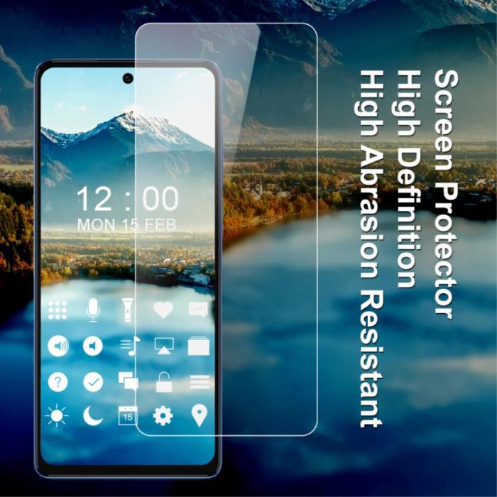Bild 3, IMAK IMAK Motorola Moto G200 Skärmskydd TPU Transparent