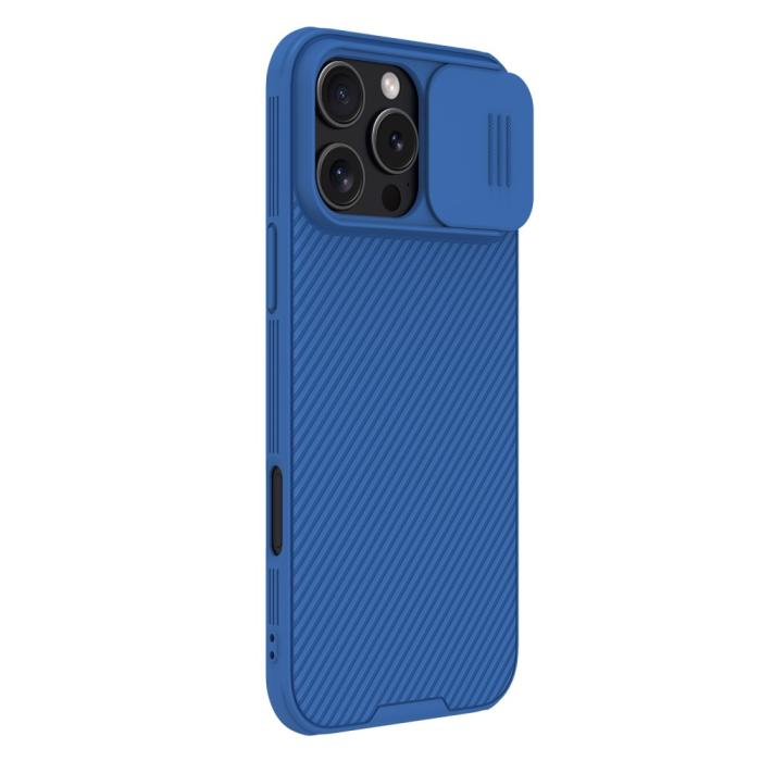 Bild 3, NILLKIN NILLKIN iPhone 16 Pro Max Skal CamShield Pro Blå