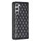 BINFEN BINFEN Galaxy S24 Fodral Diamond Flip Läder Svart