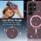  Samsung Galaxy S26 Ultra Skal MagSafe Glitter Rosa