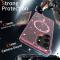  Samsung Galaxy S26 Ultra Skal MagSafe Glitter Rosa