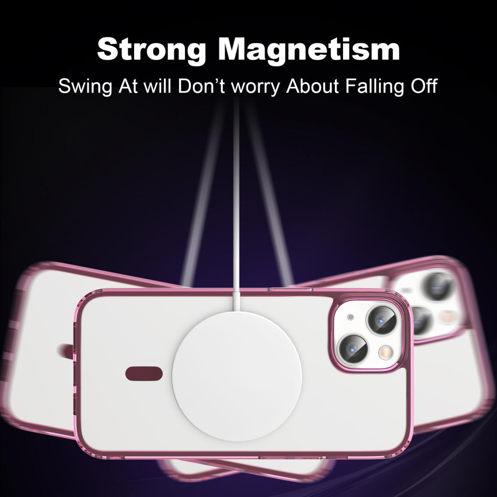 ColorPop ColorPop iPhone 14 Plus Skal CH MagSafe Transparent/Titanium