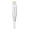 DUDAO Dudao 1m 5A Lightning QC Snabbladdare - Vit