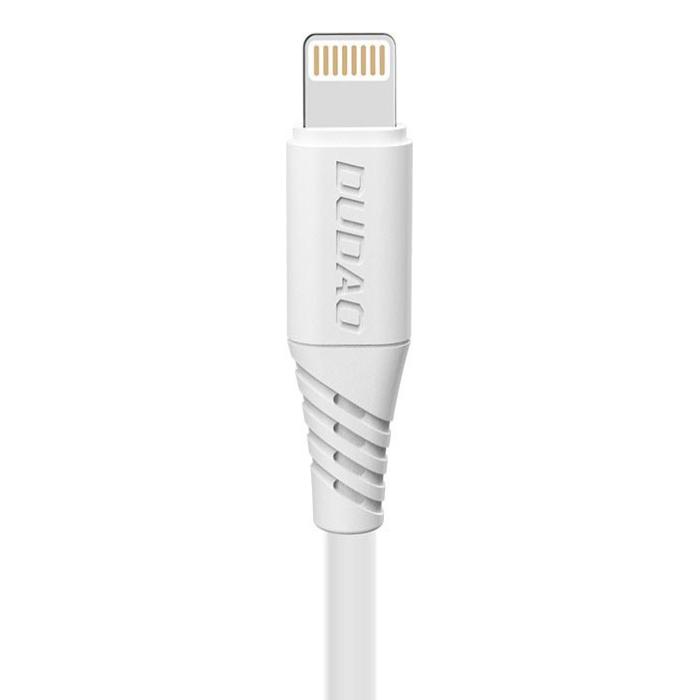Bild 2, DUDAO Dudao 1m 5A Lightning QC Snabbladdare - Vit