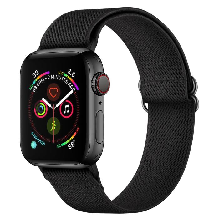 Bild 4,  Nylon Armband Justerbart Apple Watch 42/44/45/46/49 mm