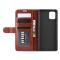  Samsung Galaxy Note 10 Lite - Crazy Horse Plånboksfodral - Brun