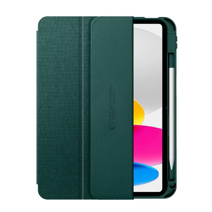 Bild 3, Tech-Protect Tech-Protect iPad 11 2025 / 10.9 2022 Fodral SmartCase Canvas