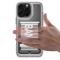 GKK GKK iPhone 16 Pro Skal Med Strap Transparent / Svart