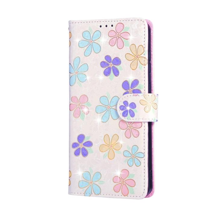 Bild 6,  Samsung Galaxy S25 Edge Fodral RFID Färgglada blommor