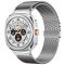  Galaxy Watch Ultra 47 mm Armband Milanese Silver