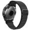  Klockarmband 26 mm Justerbart Nylon Svart
