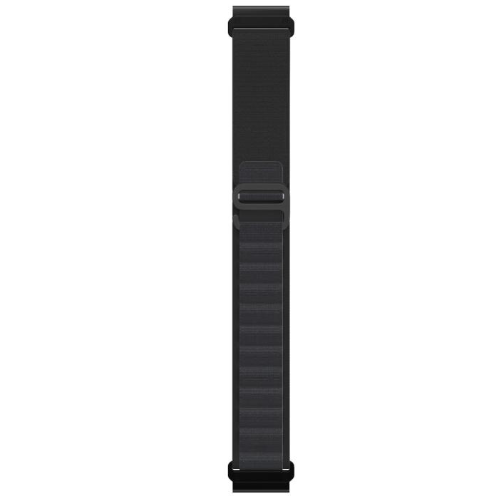 Bild 2,  Klockarmband 26 mm Justerbart Nylon Svart
