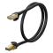 BASEUS Baseus 50cm Cat7 RJ45 Nätverkskabel Svart