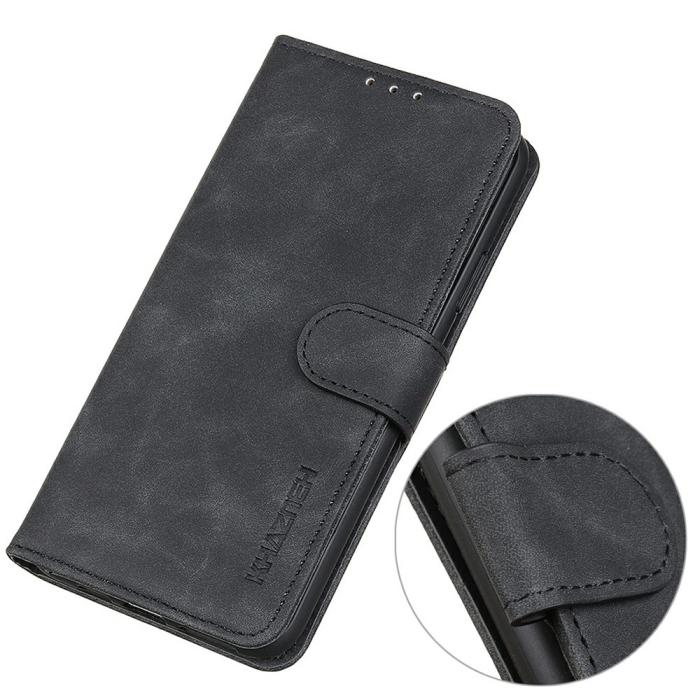 Bild 4, KHAZNEH KHAZNEH Samsung Galaxy A16 / A26 5G Fodral Retro Läder Svart