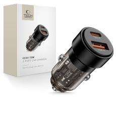 Tech-Protect Tech-Protect 75W PD USB-C / USB-A Billaddare Svart