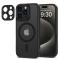 Tech-Protect Tech-Protect iPhone 16 Pro Skal MagSafe MagCam Matt Svart