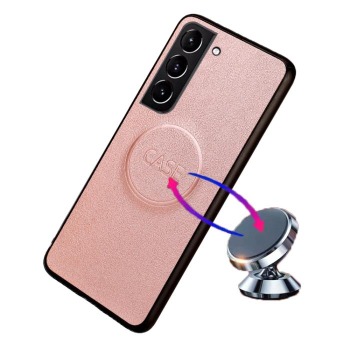 Bild 5,  Samsung Galaxy S23 Plus 2in1 Magnet Fodral Roséguld