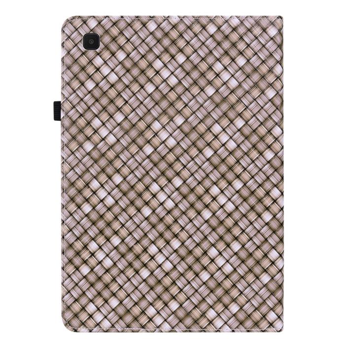 Bild 3,  Samsung Galaxy Tab A7 Lite (2021) Fodral Vävd Textur Brun