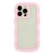  iPhone 15 Pro Skal Wavy Hybrid Transparent/Rosa
