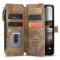 CASEME CASEME iPhone 15 Plus Multifunktionellt Fodral Brun